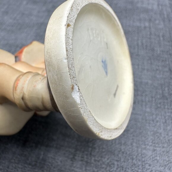 Goebel Hummel Figurine 176/0 "Happy Birthday" TMK2 Full Bee 5" 2 Girls 1950s - Picture 4 of 16